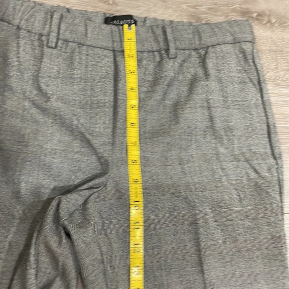 NWOT Talbots Cambridge Pant Elastic Pull On Waist Glen Plaid Straight 12P - Picture 8 of 15